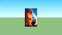 The Lion King 3D - One Sheet Movie Poster 27X40 Double Sided (unframed)