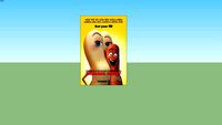 Sausage Party R-Rated Animated Movie - Final One Sheet Movie Poster 27X40 Double Sided (unframed)