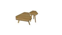clapp coffee table set