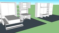 Cuarto en un mueble de pared