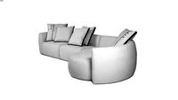 Sofá Yak (Chaise Redonda)