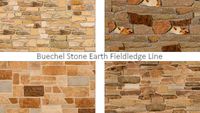 Buechel Stone Earth Fieldledge Line - Architectural Thin Veneer Stone and Full Stone Veneer Masonry 6x6