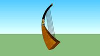 Egyptian harp