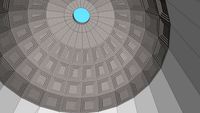 Pantheon-style dome interior