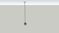 Pendente Freya 1xBipino 10 cm. Champagne Stella SD8901 - Ilunato