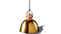 Suspension en métal doré et manguier D.51cm FINMARK REF 165171 PRIX 160.00