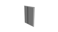 1500D-48 Vista Pivot(TM) II Framed pivot shower door 42 inch48 inch W x 65-1/2 inch H