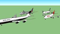 747-8I (British Airways, Cathay Pacific, Iberia, American Airlines)