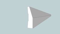42x11 Half Splayedl type3 Skirting / architrave