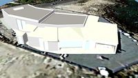 Edificio commerciale sul mare