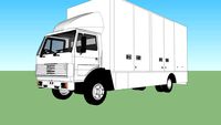 Mercedes-Benz 814 1989 Removal Lorry