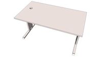 Mesa reta com atendimento