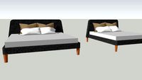 Parallel Bed, King and Queen