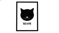 Quadro Gatinho Meow