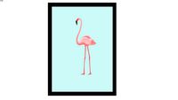 Quadro Flamingo Modelo 3