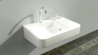 Gio Ponti's Montecatini Wallmount Single Sink