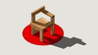 Steltman chair (design by Gerrit Rietveld)