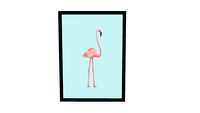 Quadro Flamingo