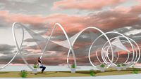 Spiral Hoop Frame Canopy 17.03.19
