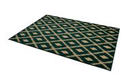 Tapis d'extérieur en polypropylène vert 160 x 230 cm SEASIDE REF 156728 PRIX 79.90