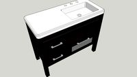 3 Drawer Bathroom Vanity