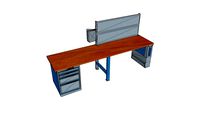 LISTA - workbench with aggregate and drawers