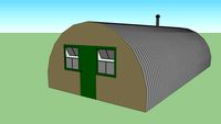 16 By 36 Barrack Nissen Hut