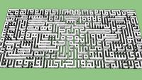 Kaligrafi Kufi Ayat Kursi