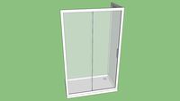 Box Doccia 120x70 - anta dinamica.