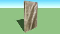 Hanging Bath Towel Beige, Tan,