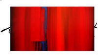 Tela vermelho luz - Lu Abreu