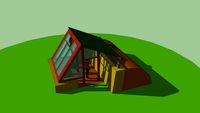 Earthship style Greenhouse