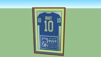 Framed Football Jersey