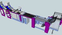 folder unit with sheet dispenser