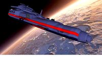 XB446-Yamato - Space battleship classe