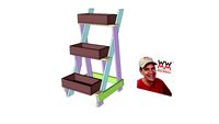 WWMM Step Ladder Planter
