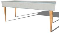 bout de lit iceberg, maisons du monde, ref 138824 prix 129,90