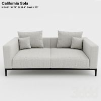California Sofa Medium