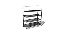 24”x60”x72” - Freestanding Wire Shelving System