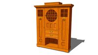 Viennese Arts & Crafts cabinet