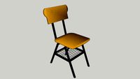 Silla de Madera-metal (Daniel Mtz. Campos)