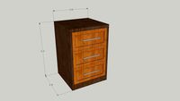 Nursing Home / assitted living nightstand by Candex Custom Corp