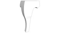 Avangarde cabinet leg
