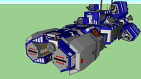 Kiith Somtaaw Pulse-Laser Destroyer - Homeworld 2nd Cataclysm by Norsehound
