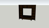 Hemnes TV Stand with Bookcases