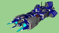 Kiith Somtaaw Ion-Cannon Destroyer - Homeworld 2nd Cataclysm by Norsehound