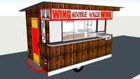 Wing Wing Noodle House Franchise Food cart