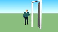 Kusen pintu 80x220