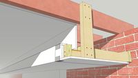 Cove Lighting Soffit Detail for LED Rope Lighting