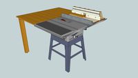 Craftsman Table Saw Outfeed Table